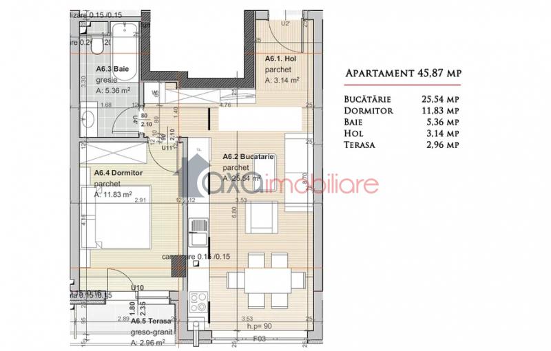 Apartament 2 camere de vanzare in Cluj-Napoca, cartier Marasti